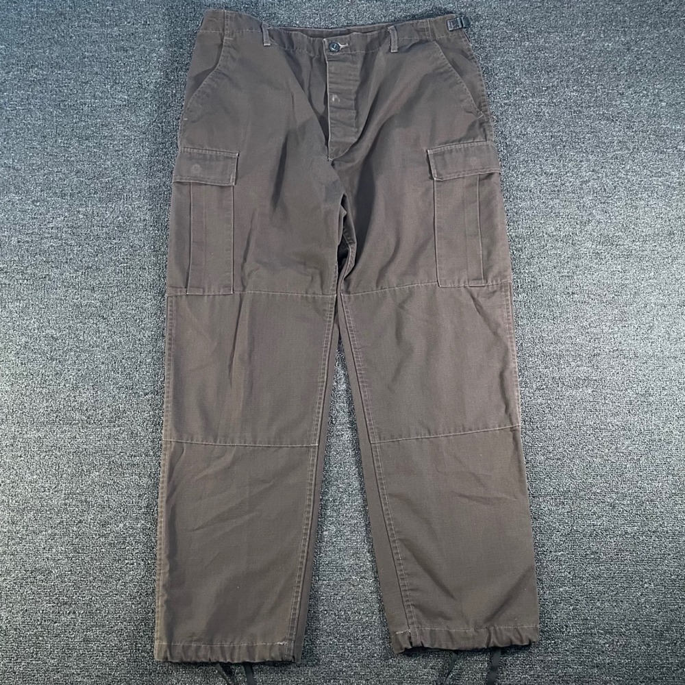 Propper Cargo Pants Mens Large Regular Brown Good Ripstop Combat Trousers